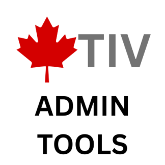 TIV Admin Tools